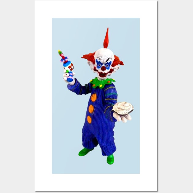 Killer Klown Tiny Wall Art by BigOrangeShirtShop